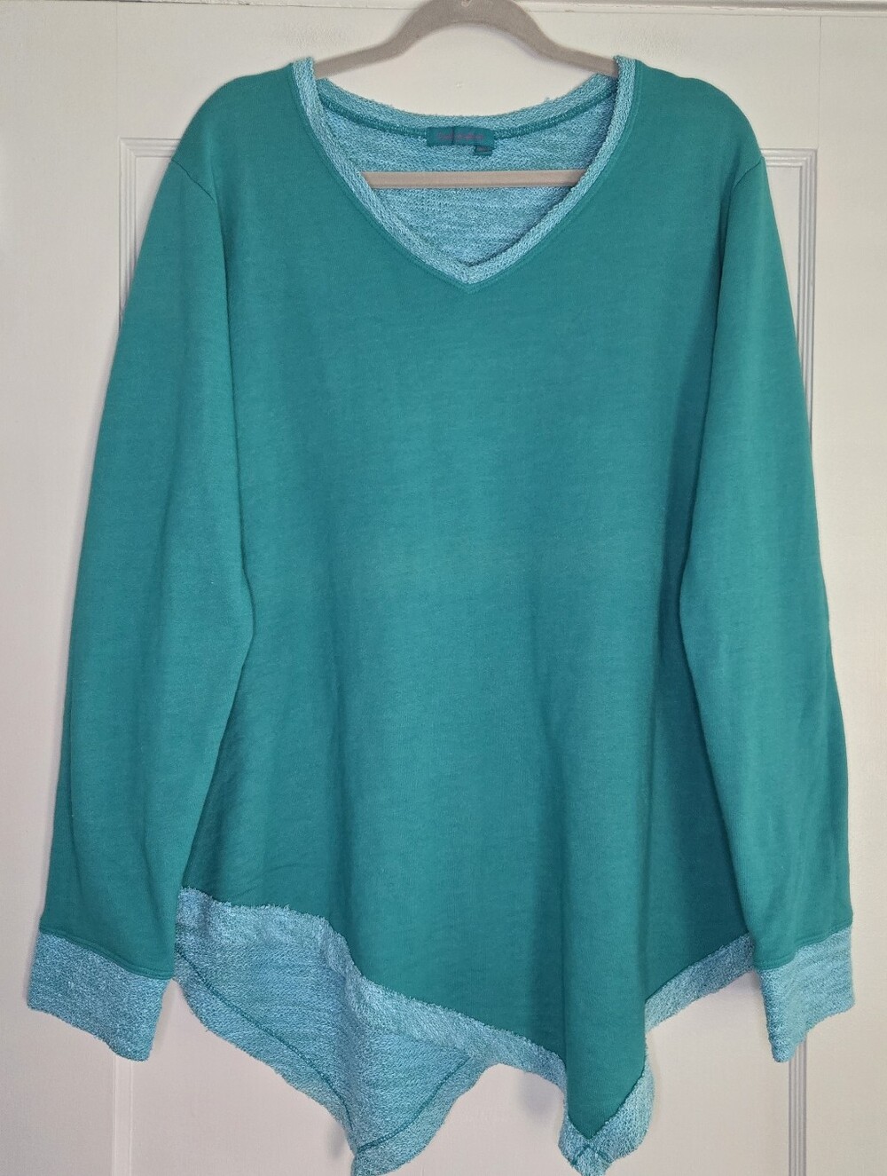 Fresh Produce Bright Blue Oversized Sweatshirt Women's Medium/Large